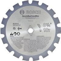nail cutting circular saw blade, 8 1/4in.