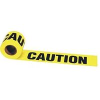 caution tape, 1000 x 3in.