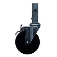 wheel caster with square stem, 1 1/4in.