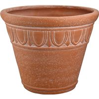 9173287 - 13IN ROUND PLANTER TERRA COTTA