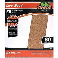 Garnet Sandpaper, 60 Grit 9in. x 11in.      