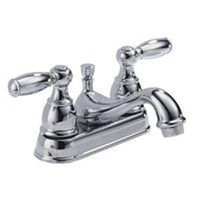 Two Handle Lavatory Faucet with Pop UP, Chrome