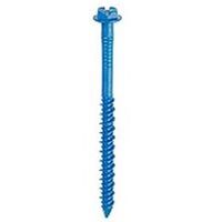 Hex Head Masonry Screws, 3/16in. x 1 1/4in. 25 Pk