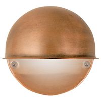 9201385 - 7W LV ROUND DECK LIGHT COPPER