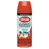 Krylon Fusion Spray Paint, Orange 12 oz