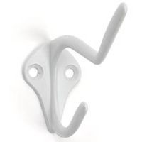 coat hook, white