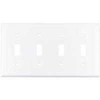  WHT SWITCH PLATE 4G          