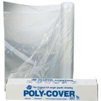 2 mil plastic clear poly film, 12 x 200 