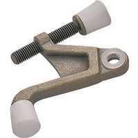 hinge pin door stop, antique brass