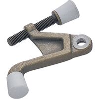 Hinge Pin Door Stop, Antique Brass