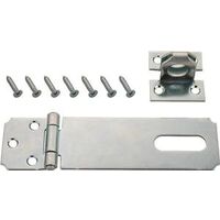 Fixed Safety Hasp, 6in. Zinc