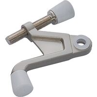 Hinge Pin Door Stop, Satin Nickel
