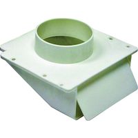 9261165 - 4IN UNDER EAVE VENT WHITE