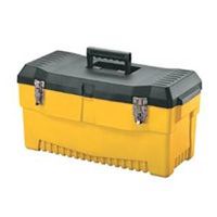 yellow poly pro tool box, 23in.