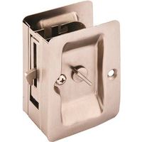 Mintcraft PDS25-62SN Pocket Door Latch with Privacy Lock