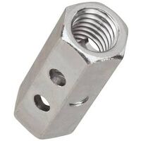 Threaded Rod Coupling Nut, 1/2-13 Zinc