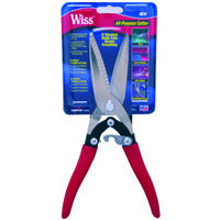 Serrated Long Blade Snips, 3"