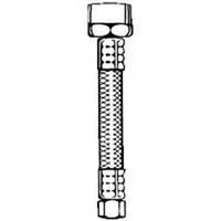 bathtub supply hose, 3/4in. x 1/2in.