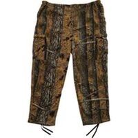 Adult Fleece Camouflage Pants, XX-Large Brown