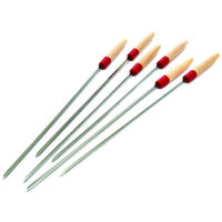 Bent Shaft Skewers, 18in. Steel
