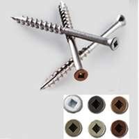 Tan Trim Screw, 60 Pk 2 1/4in.