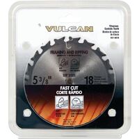 High Speed Carbide Circular Saw Blade, 5 3/8in. x 18 TPI 