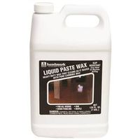 liquid paste wax, 128 oz