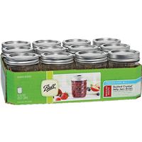 9324104 - 8OZ QUILTED CRYS CANNING JAR