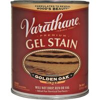 Varathane Interior & Exterior Oil Gel Stain, 1 Qt Golden Oak