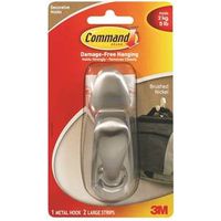 Command Forever Classic FC13-BN Large Decorative Hook