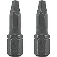 Impact Ready Square Recess Insert Bit, #1 1" x 1/4"