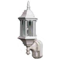 Cast Aluminum Motion Sensor Lantern, White