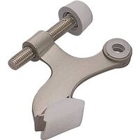 Deluxe Hinge Pin Door Stop, Satin Nickel