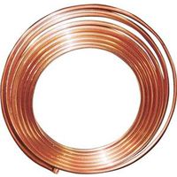 type k copper tubing, 1in. x 100