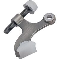 Deluxe Hinge Pin Door Stop, Antique Nickel