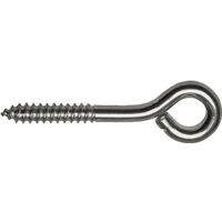#104 Medium Steel Eye Screws Zinc
