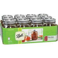 9375205 - PINT REGULAR MASON CANNING JAR