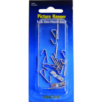 Picture Hanger, 5 Lb Zinc