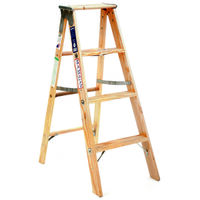 Wood Step Ladder, 4