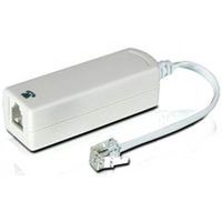 dsl telephone line filter, white