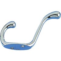 Coat & Hat Hook, Chrome