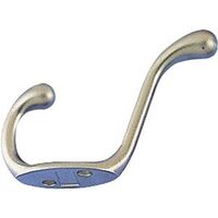 Heavy Duty Coat & Hat Hook, Nickel