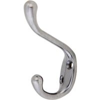 Coat & Hat Hook, Antique Nickel