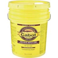 cabot water base stain, 5 gal deep base