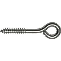 #216 Small Steel Eye Screws Zinc