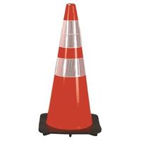 Safety Cone with Collars, 28in.