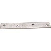 mending plate galvanized, 6in. x 7/8in. 