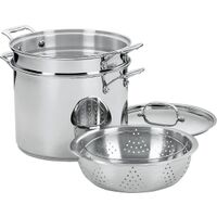 pasta & steamer pot, 12 qt