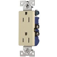 Duplex Outlet Grounded, Almond