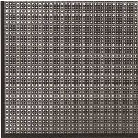aluminum sheet, 1 x 2 black